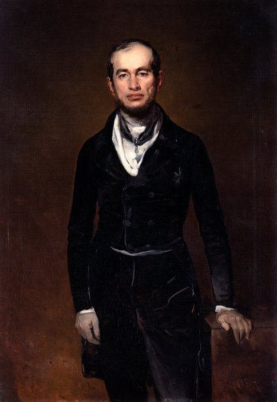 Portrait of the Chamberlain Count Julius Zech-Burkersroda by Louis Ferdinand von Rayski